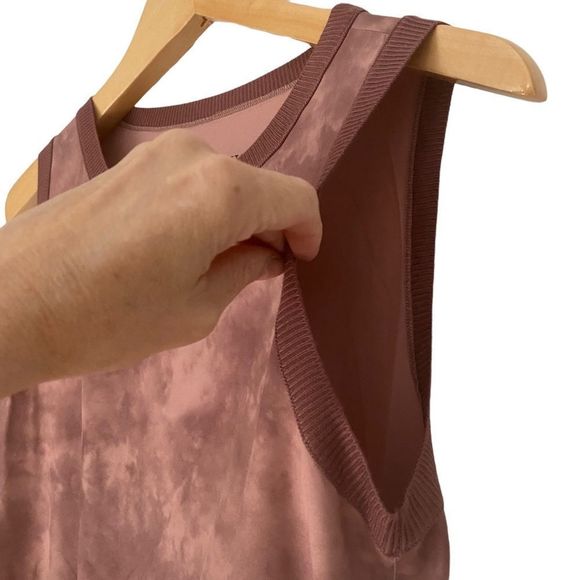 Athleta Rincon Printed Dress Evian Hearth Rose S - Picture 6 of 15